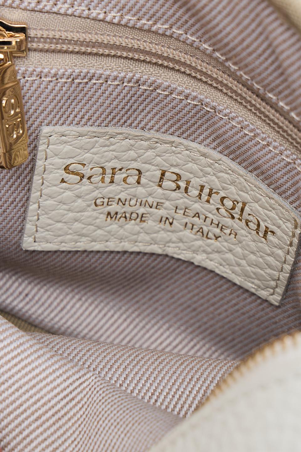 Сумка Sara Burglar жен. бежево-белая