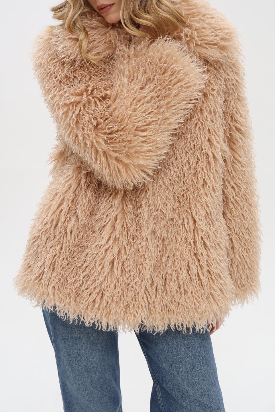 Куртка Shade из искусственного меха кремовый