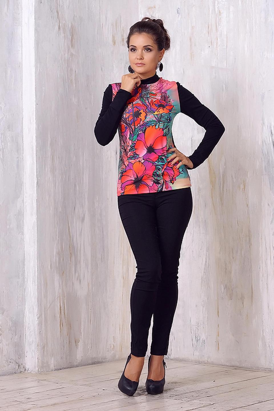 Блуза VAY с цветочным принтом