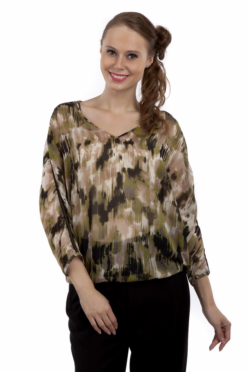 Блуза Tom Tailor абстракция