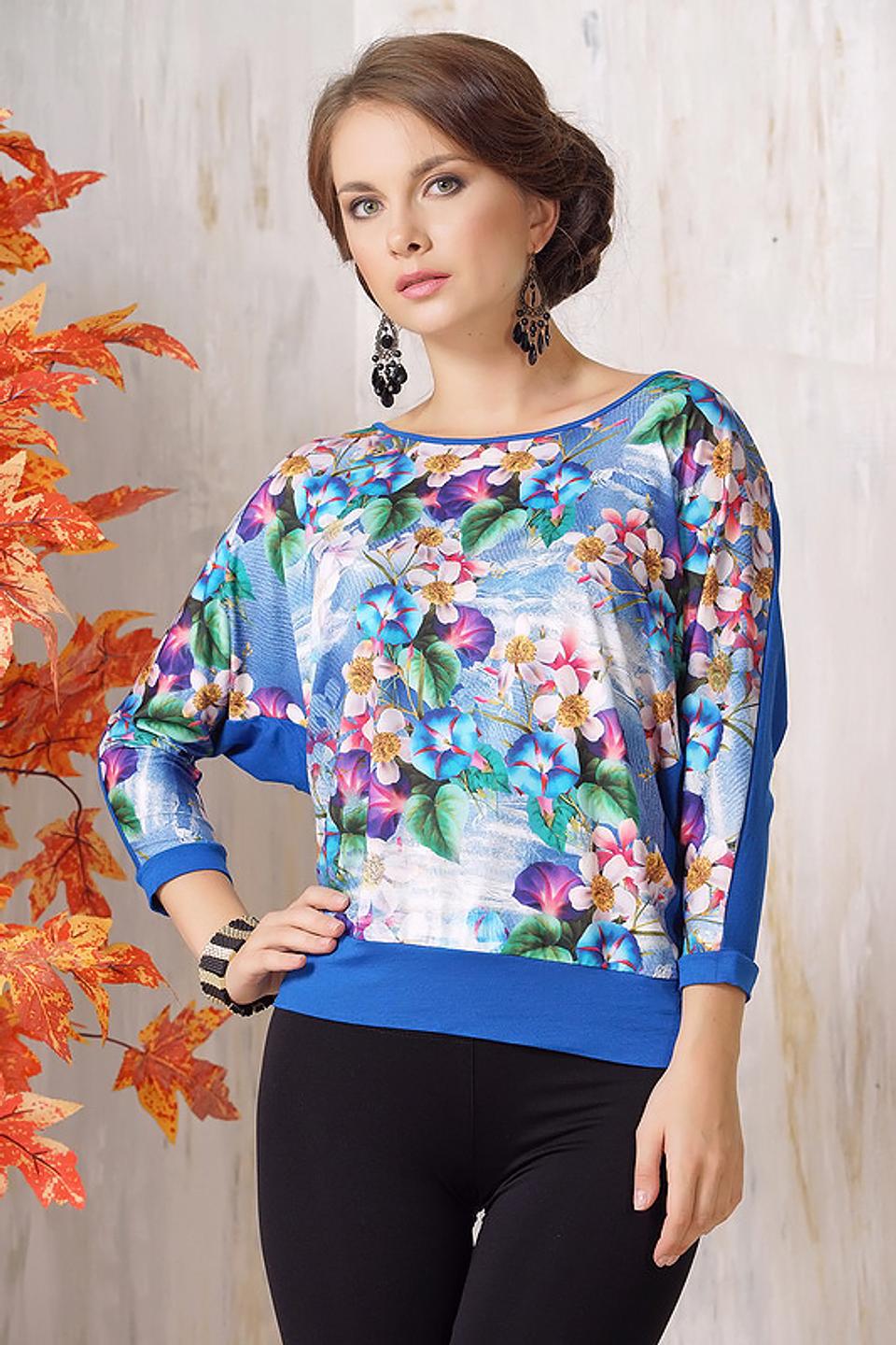 Блуза VAY с цветочным принтом