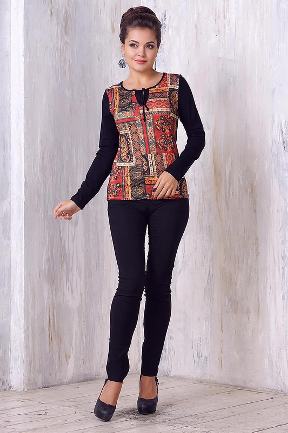 Блуза VAY с этническим принтом
