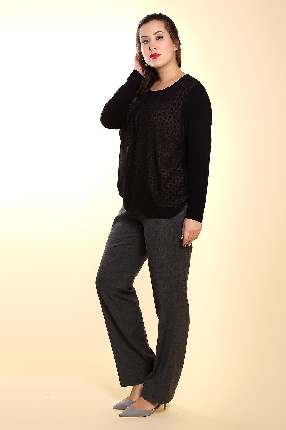 Блуза Lebek с геометрическим принтом