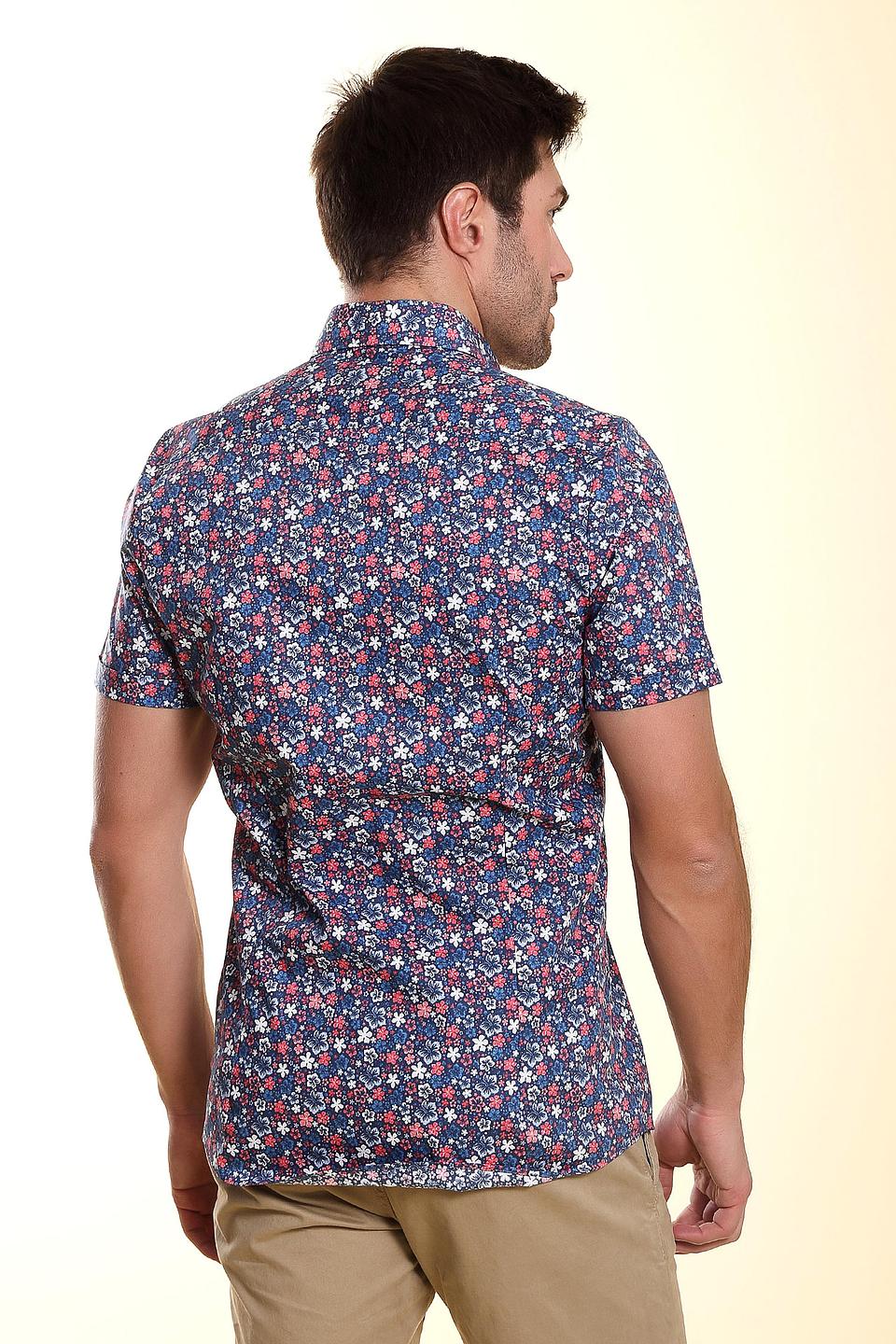 Рубашка Olymp с цветочным принтом