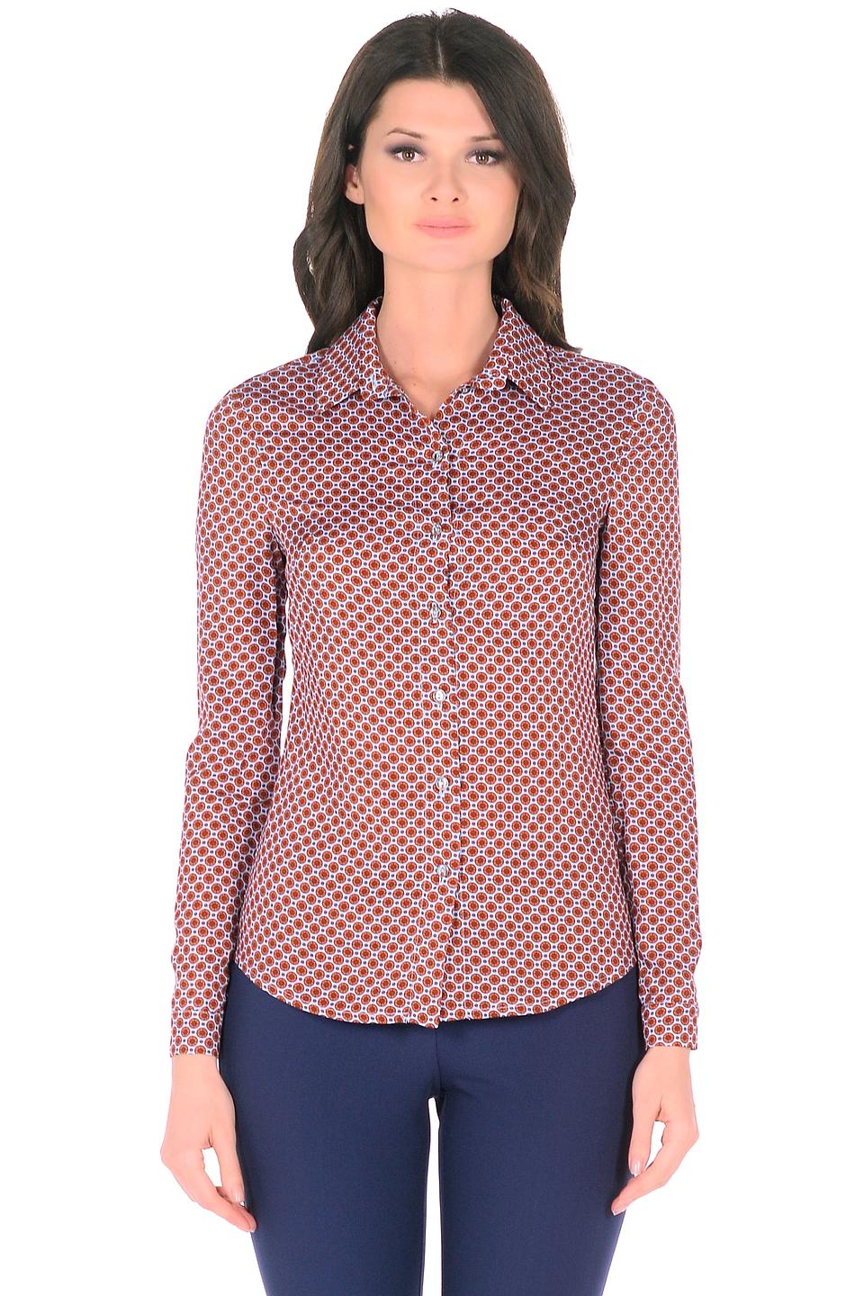 Блуза XARIZMAS с геометрическим принтом