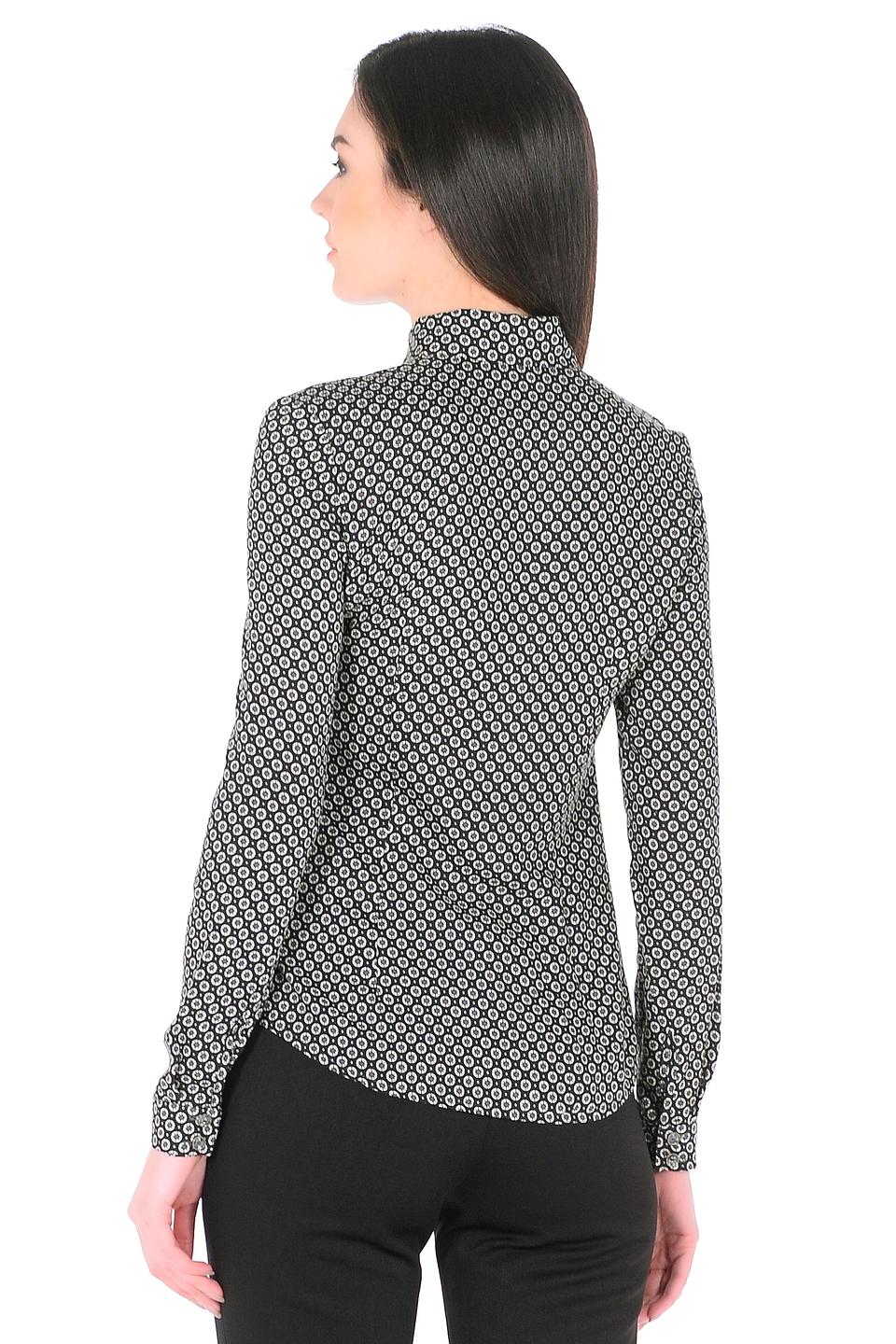 Блуза XARIZMAS с принтом чёрный