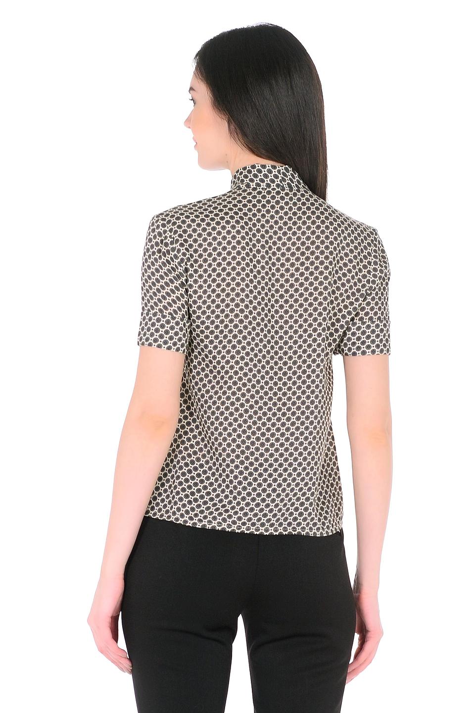 Блуза XARIZMAS с бантом бежевая