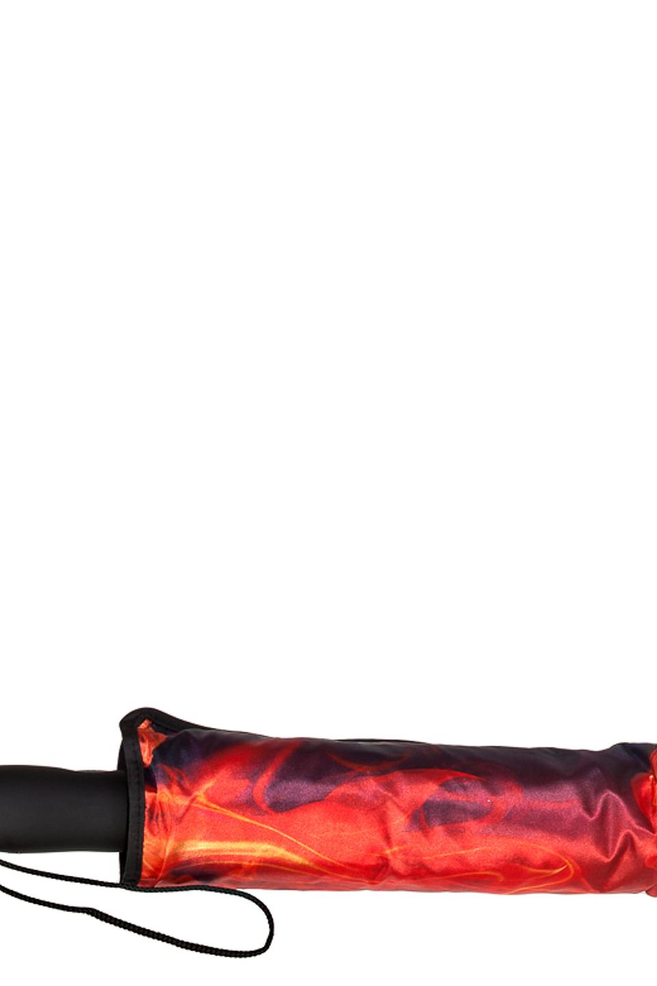 Зонт ELEGANZZA с огненным принтом