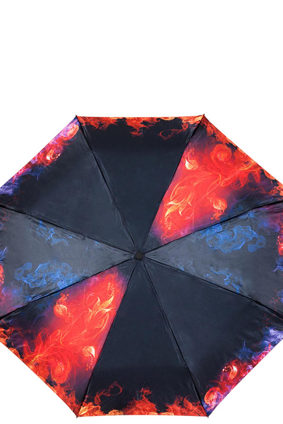 Зонт ELEGANZZA с огненным принтом