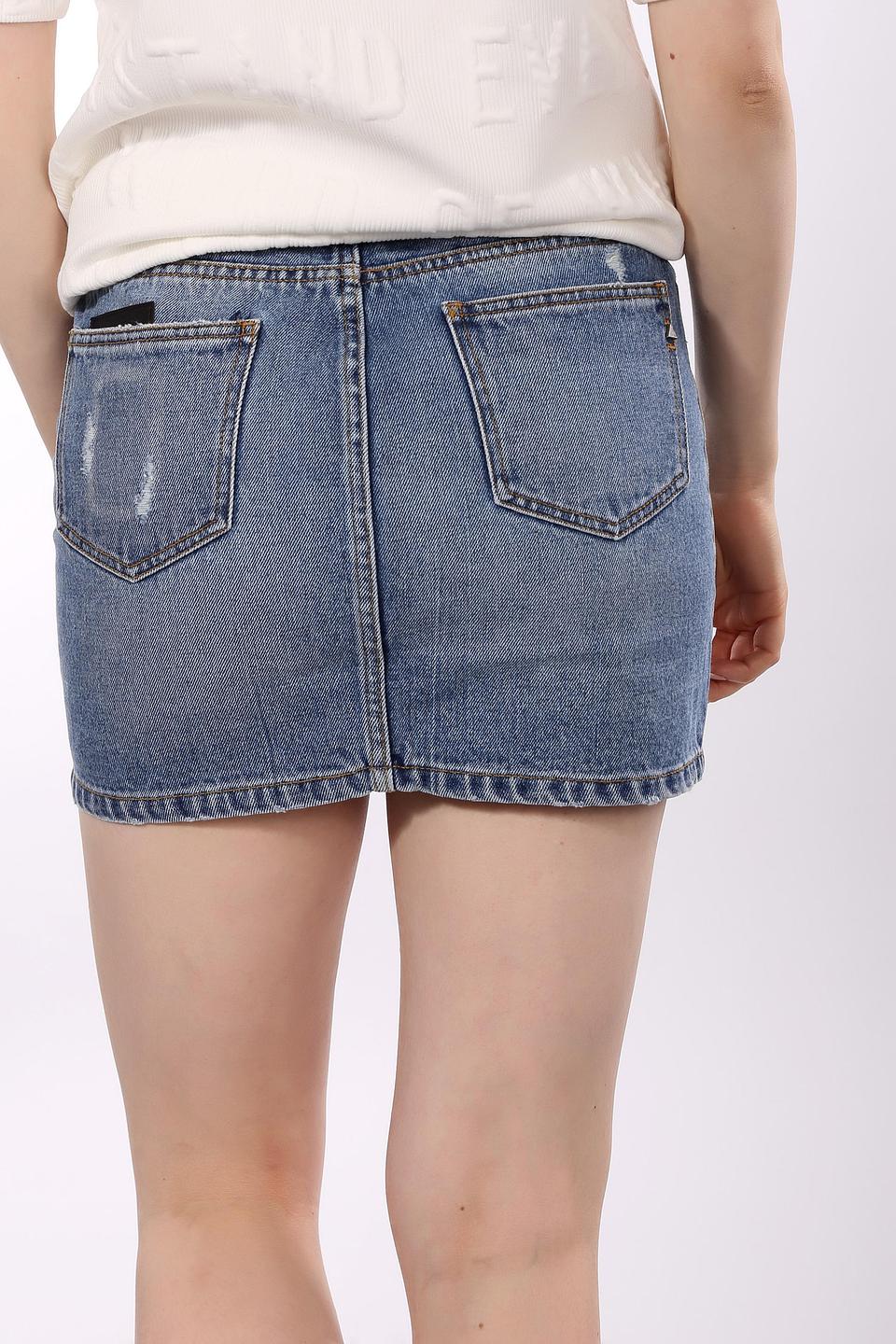 Юбка мини Eleven Paris с рваным краем