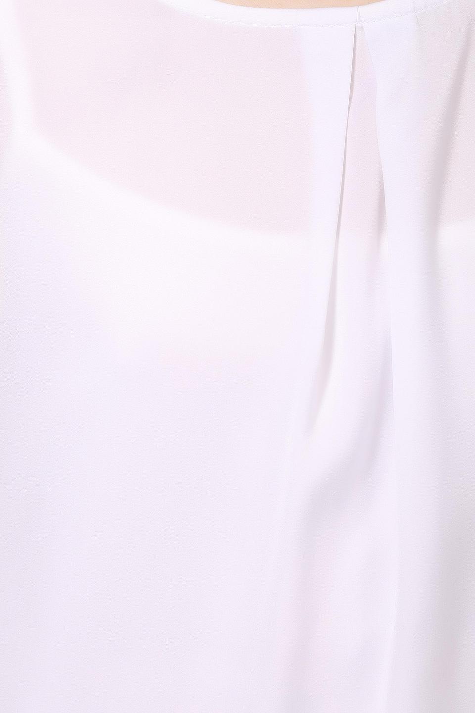 Топ Tom Tailor белый с вырезом