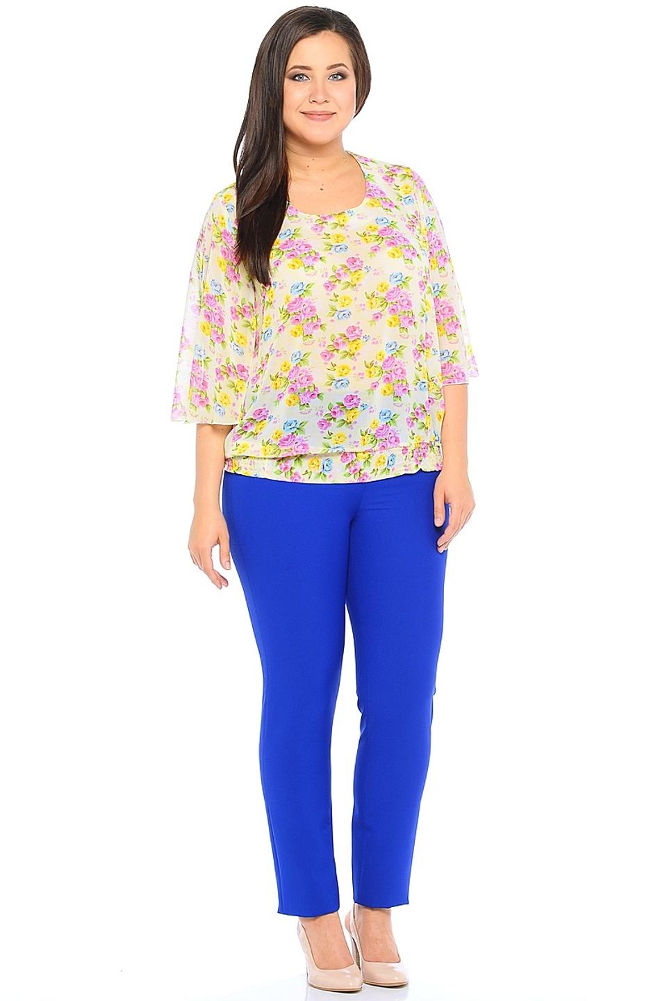 Блуза Milton цветочный принт