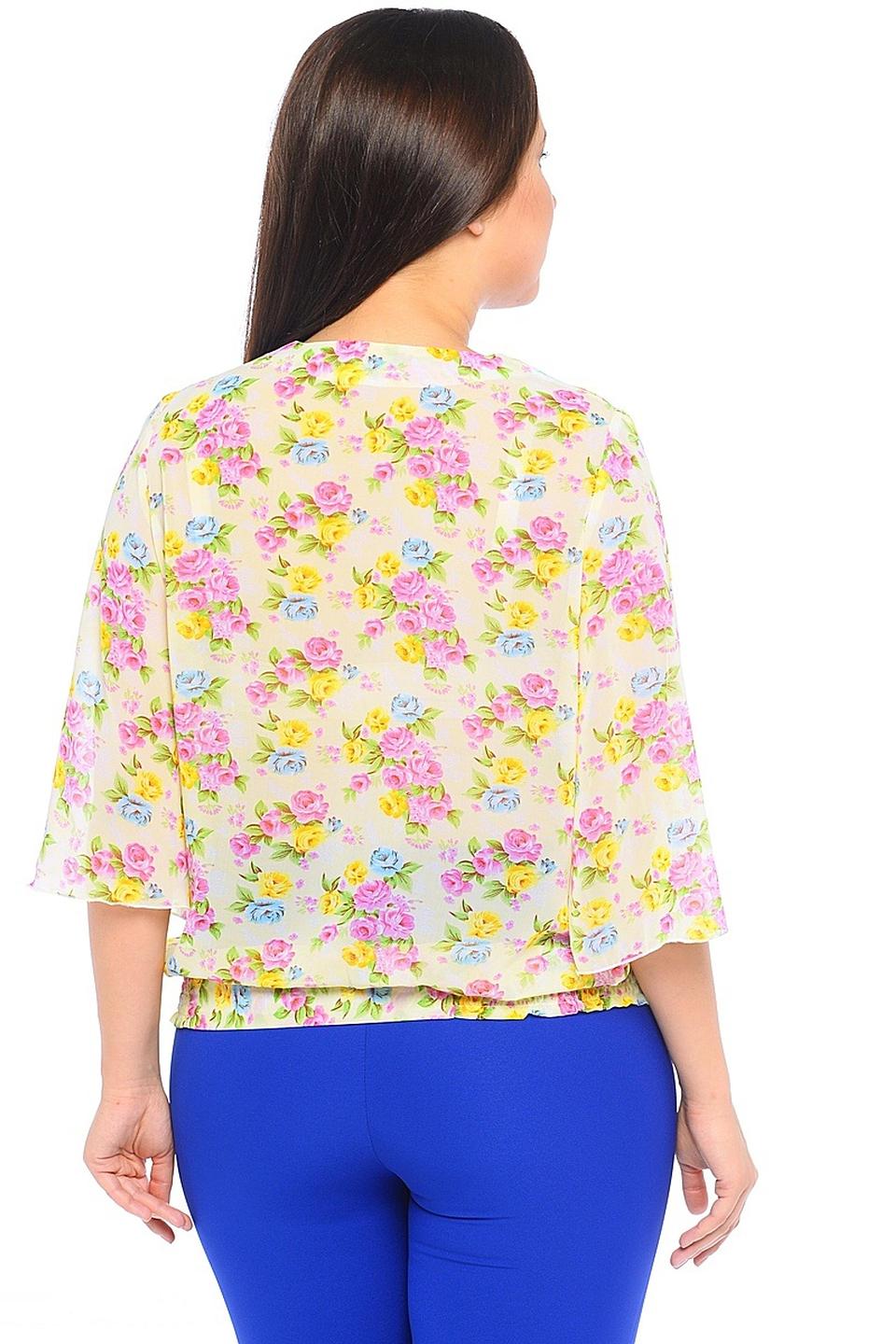 Блуза Milton цветочный принт