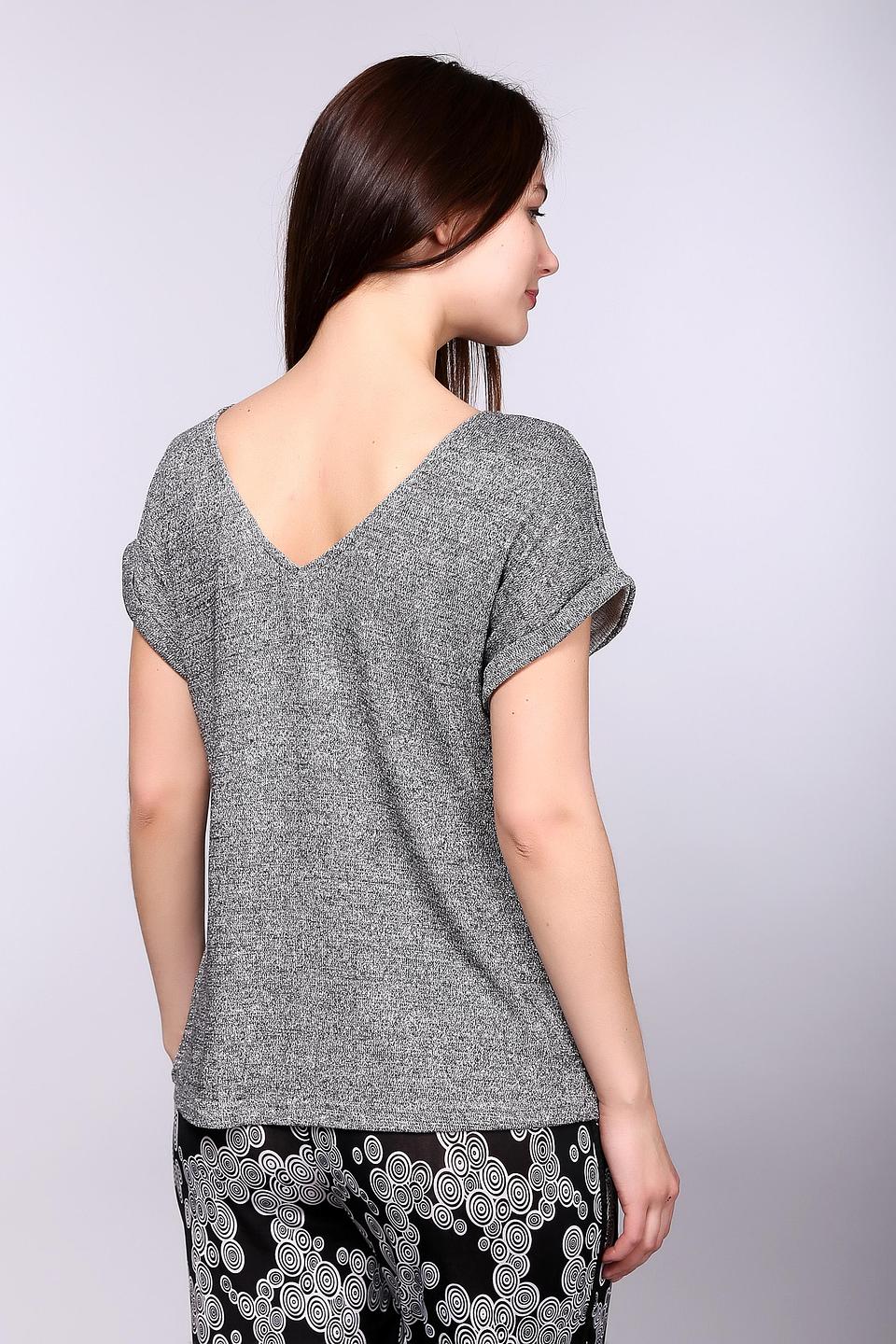 Футболка Just Valeri серая меланж