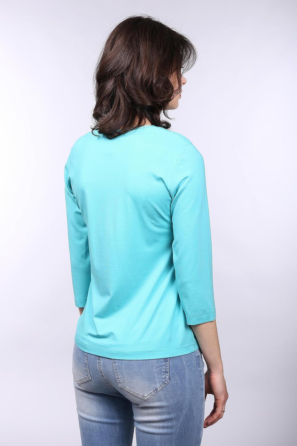 Блуза Eugen Klein голубая с декором