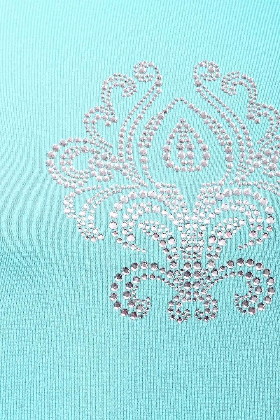 Блуза Eugen Klein голубая с декором