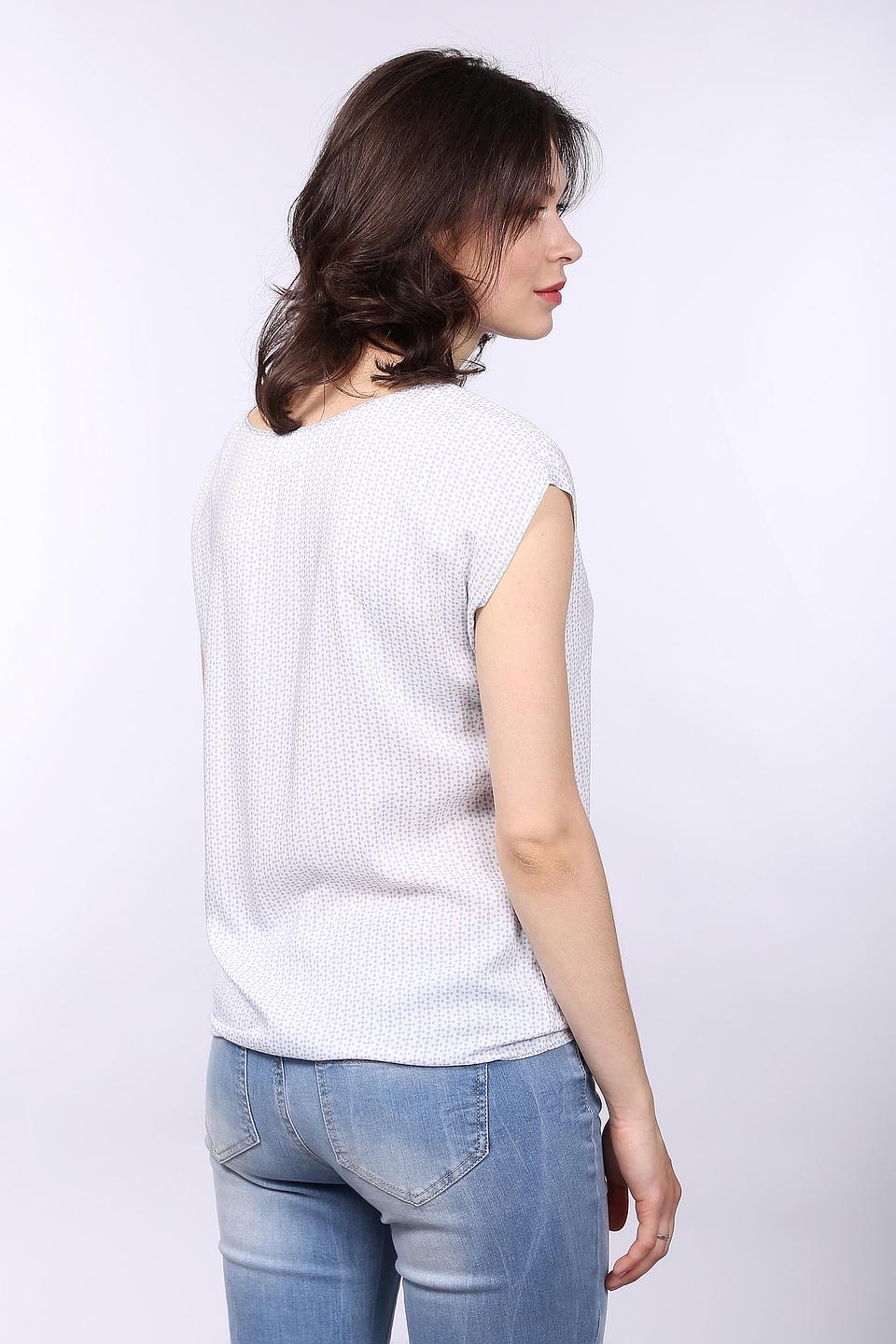 Блуза Taifun с принтом и узлом