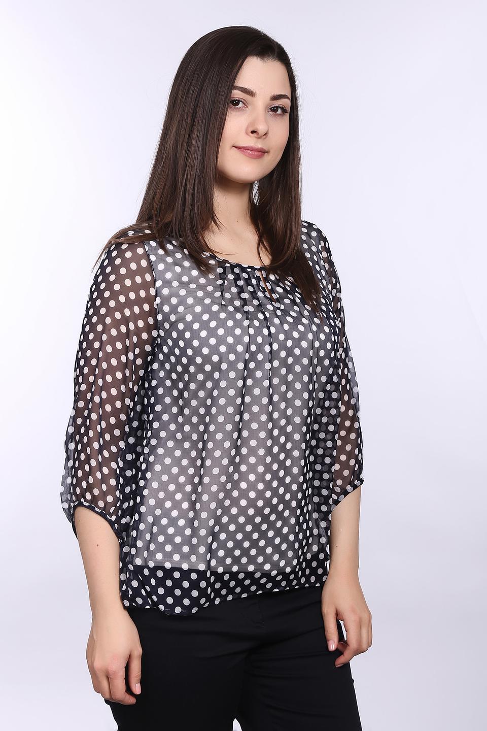 Блуза Comma в горошек