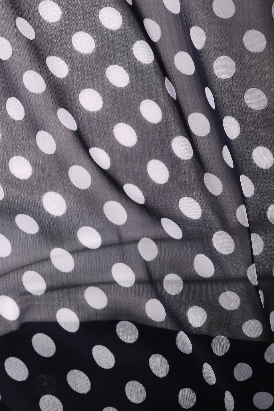 Блуза Comma в горошек