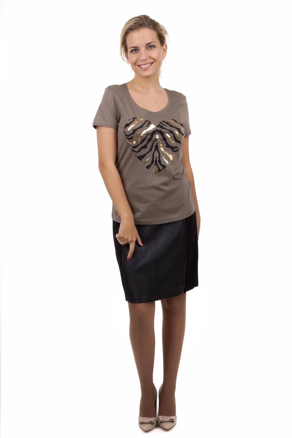 Юбка Gerry Weber комбинированная чёрная