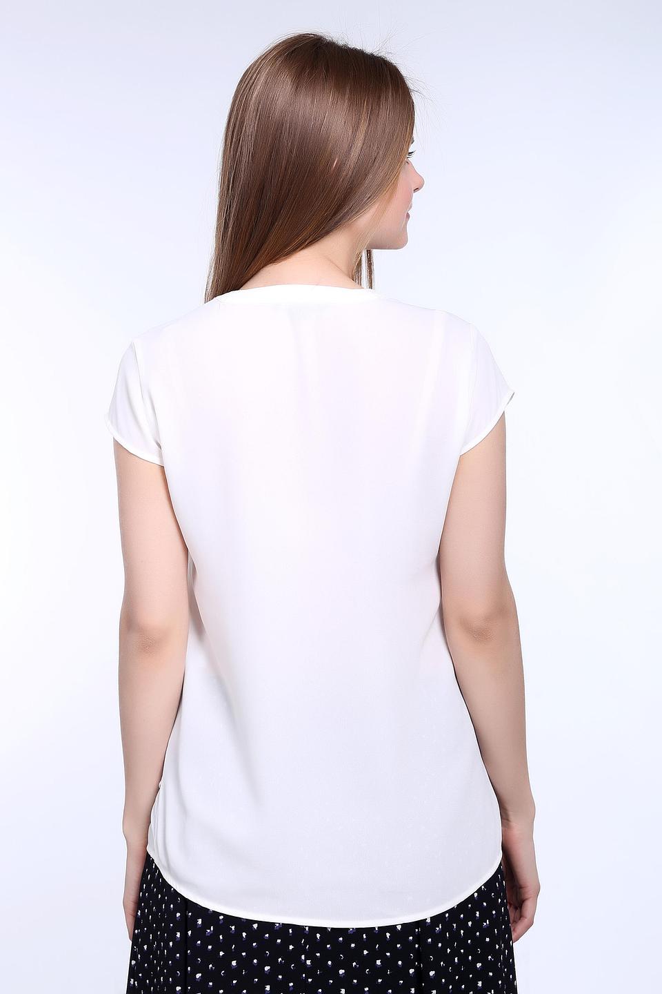 Блузка Comma белая женская