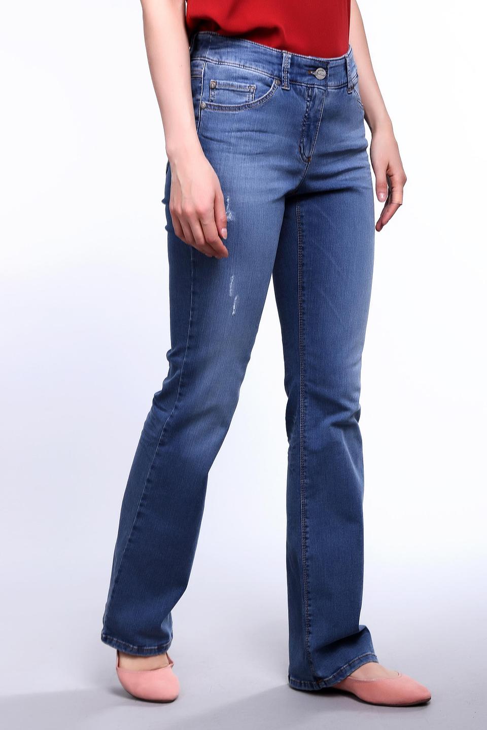 Джинсы Gerry Weber клеш голубой