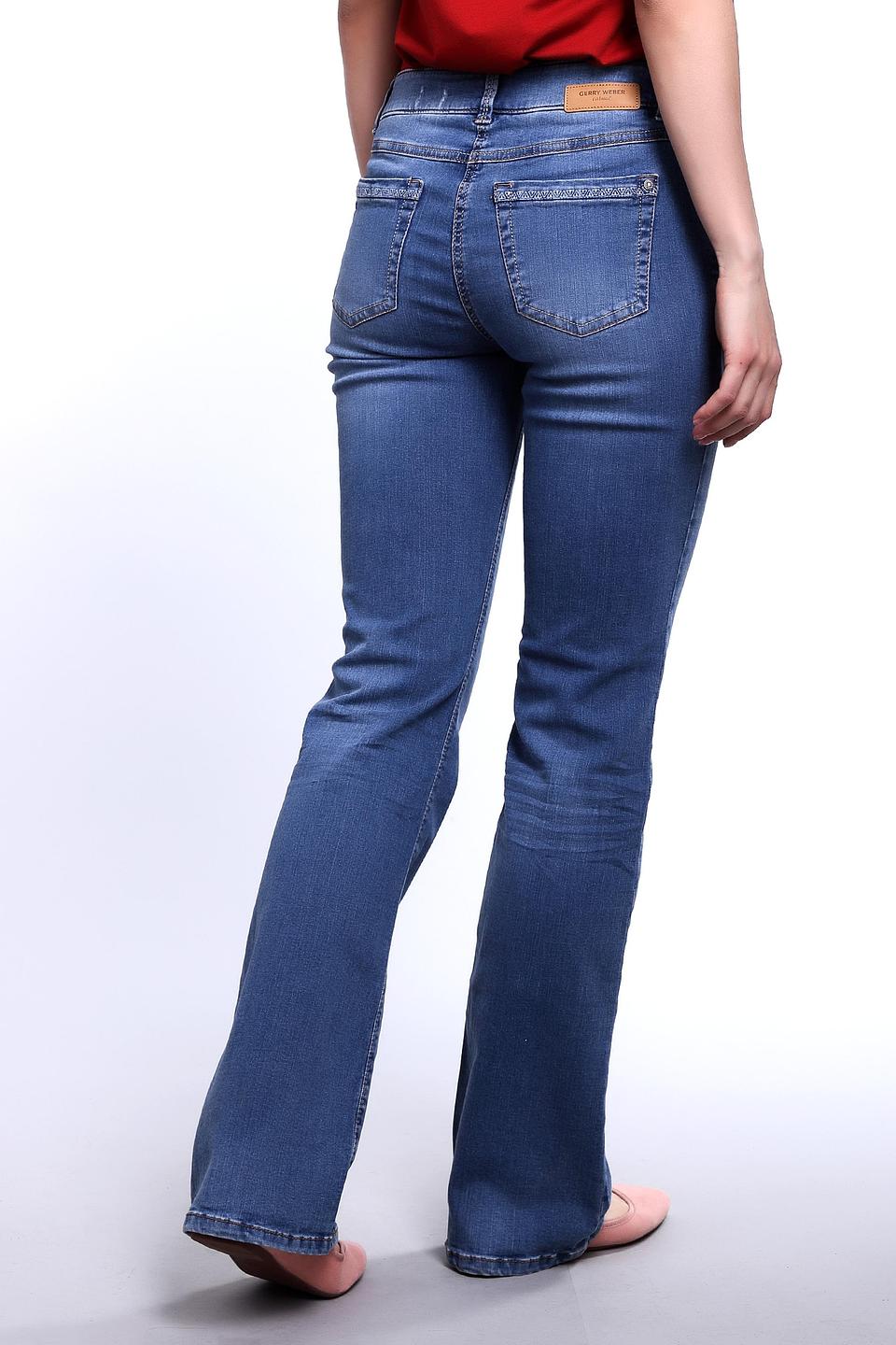 Джинсы Gerry Weber клеш голубой