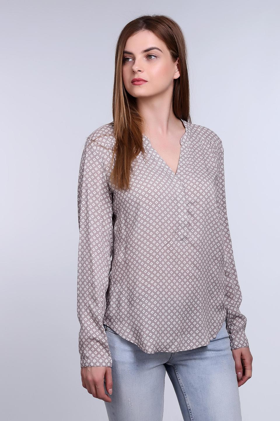 Блуза Taifun с геометрическим принтом