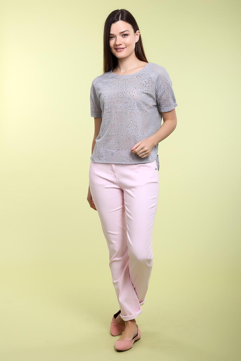 Серая блуза Betty Barclay с декоративными элементами