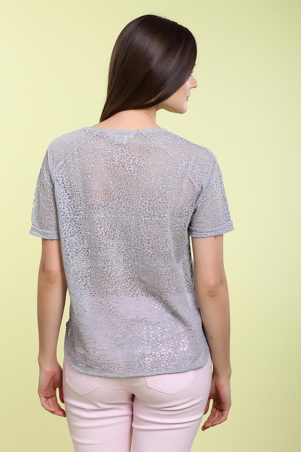 Серая блуза Betty Barclay с декоративными элементами