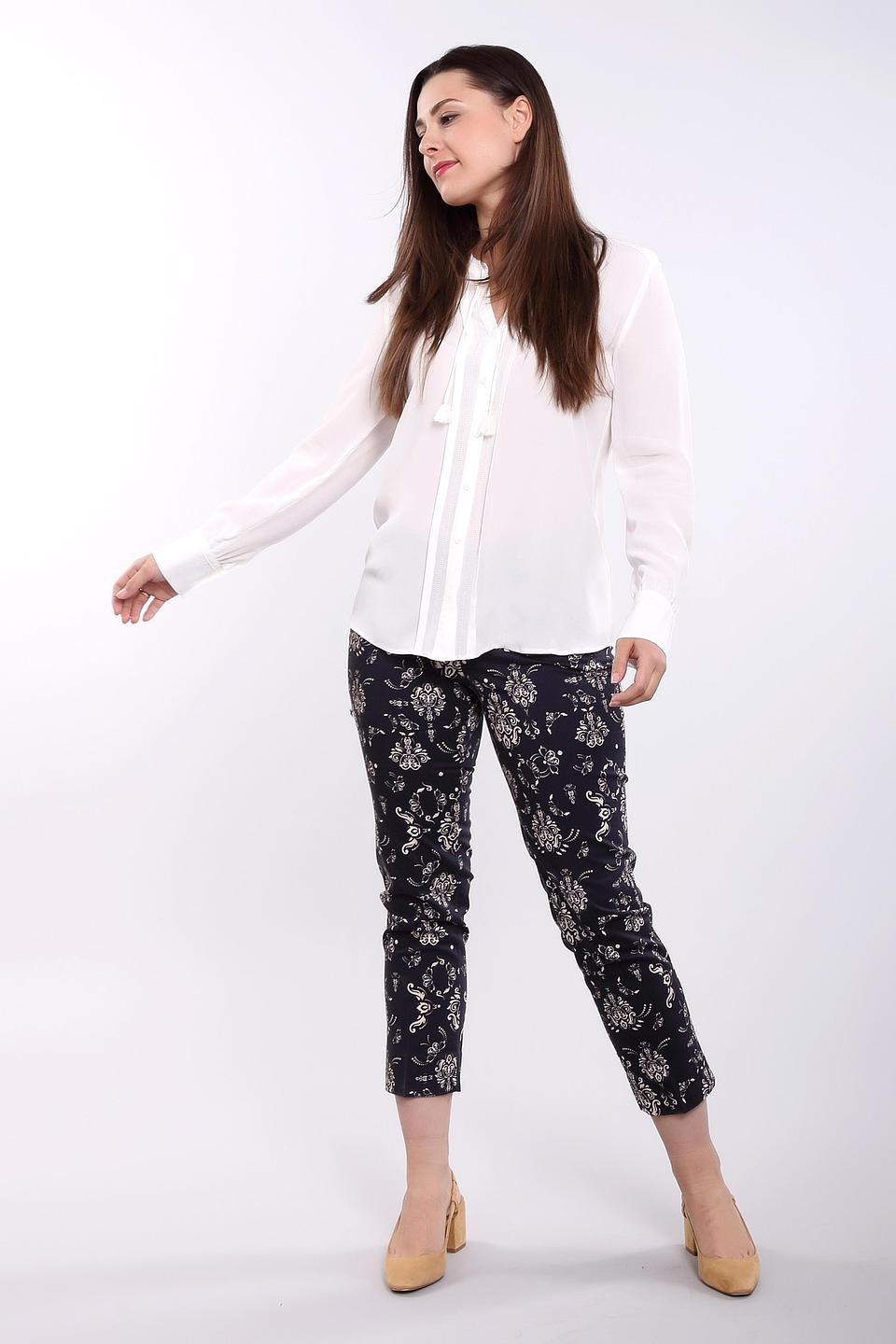 Блуза Gerry Weber белая с декором