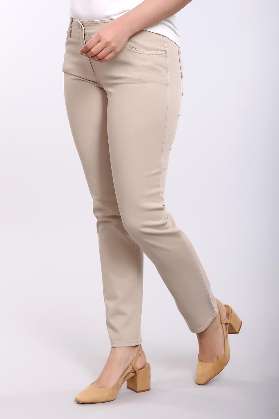 Джинсы Gerry Weber бежевые Slim Fit