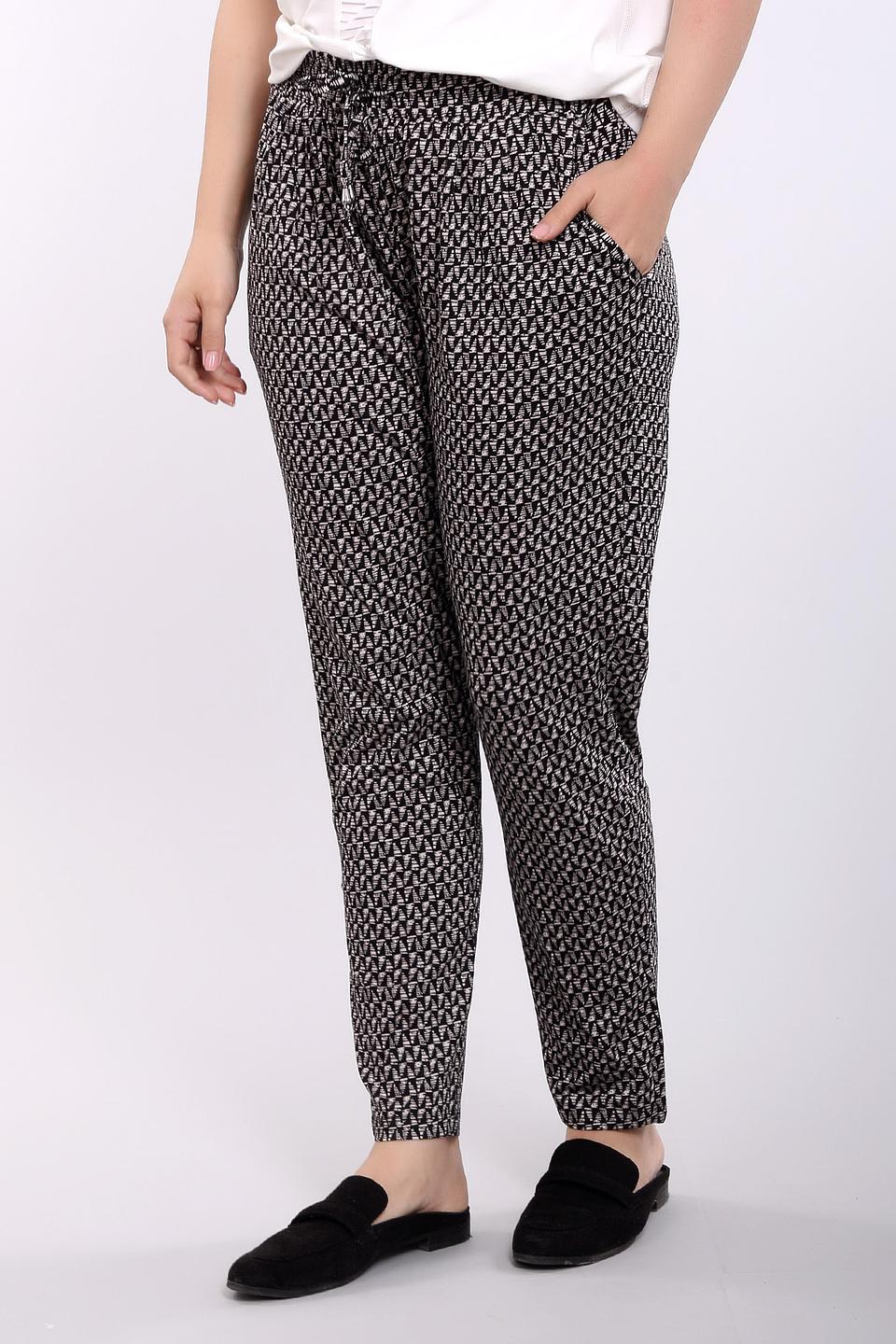 Брюки Via Appia с принтом