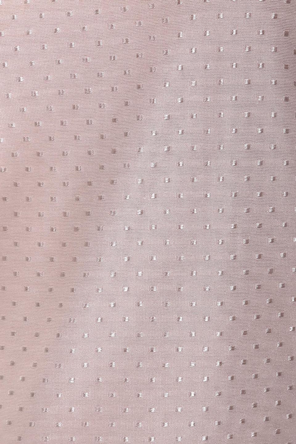 Блуза Via Appia в горошек бежевая