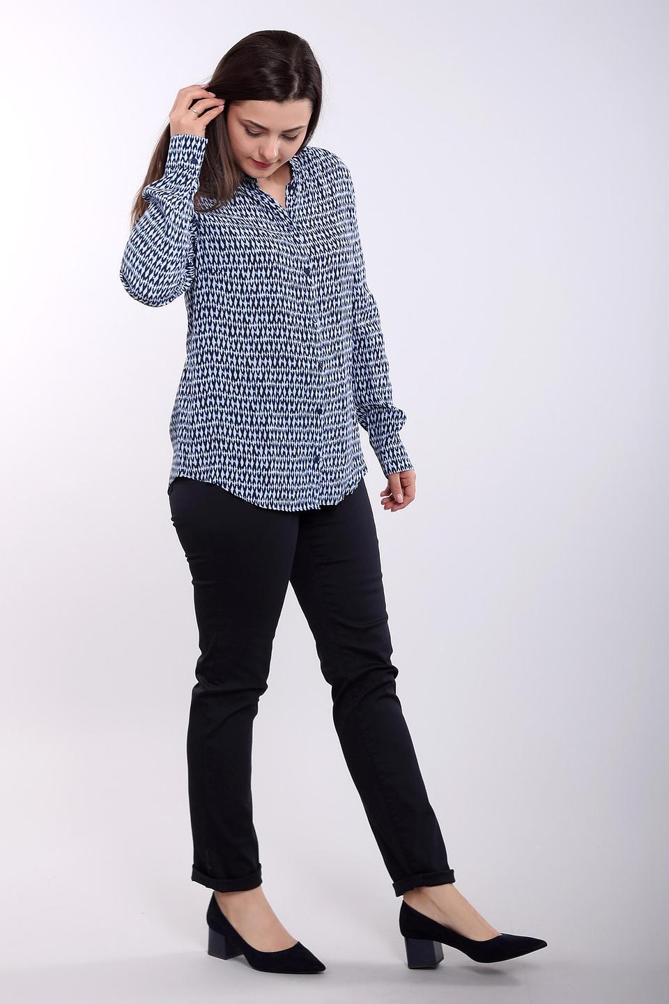 Блуза Gerry Weber в синий принт