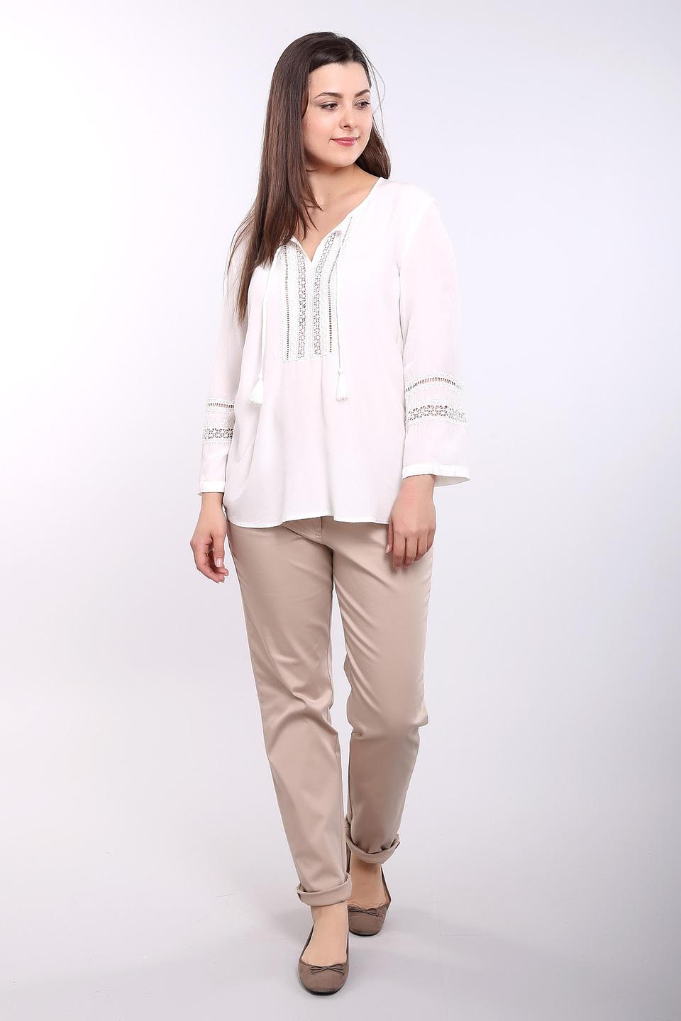 Блуза Gerry Weber с вышивкой белый