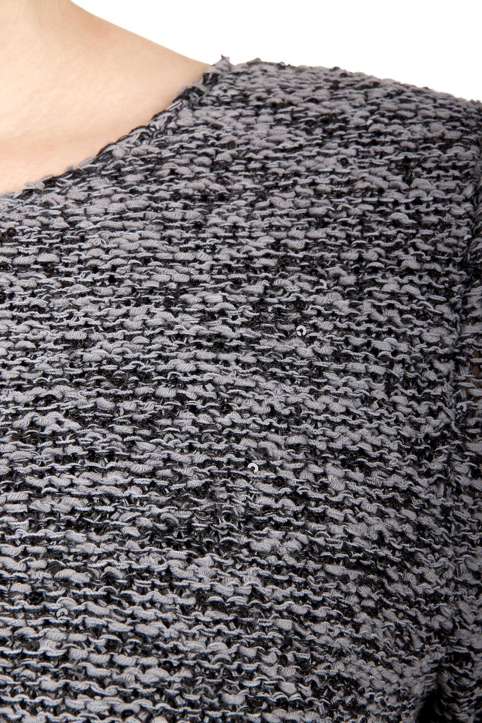 Пуловер Via Appia меланж с рукавом 3/4