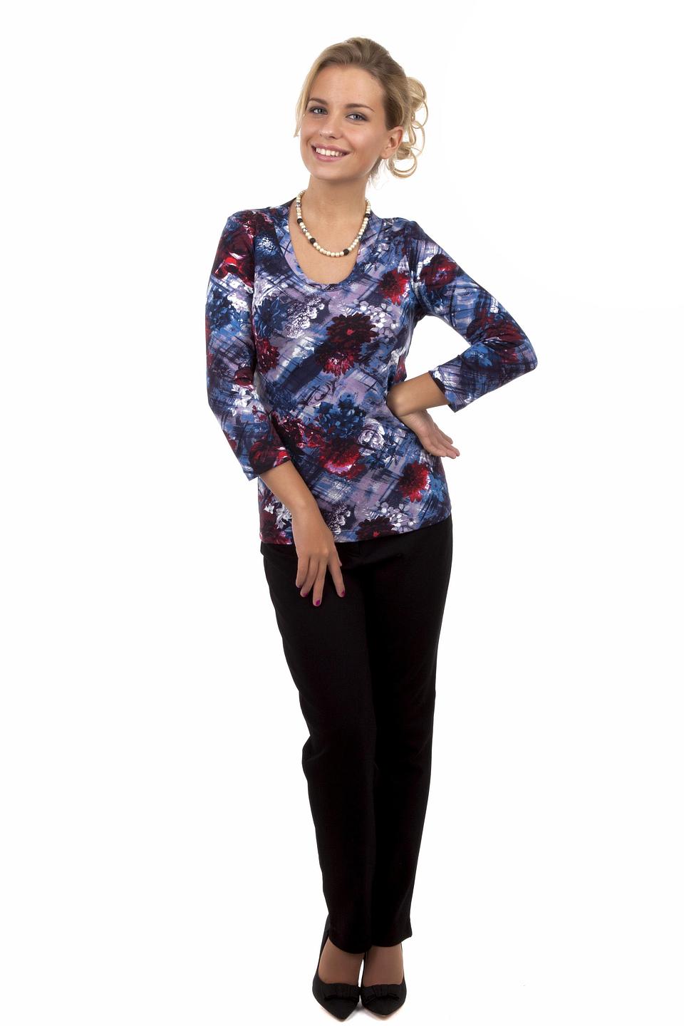 Блуза Betty Barclay с цветочным принтом