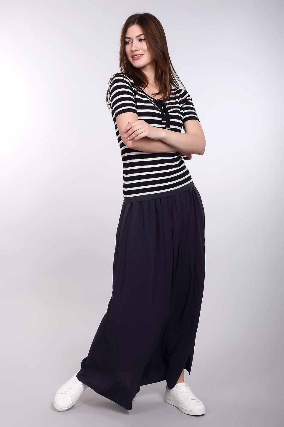 Юбка Gerry Weber макси, тёмно-синяя