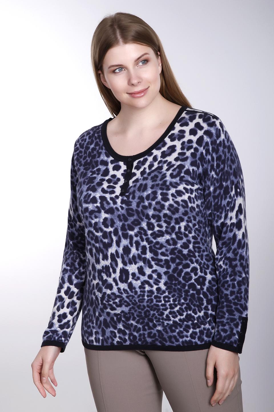 Пуловер Via Appia леопардовый