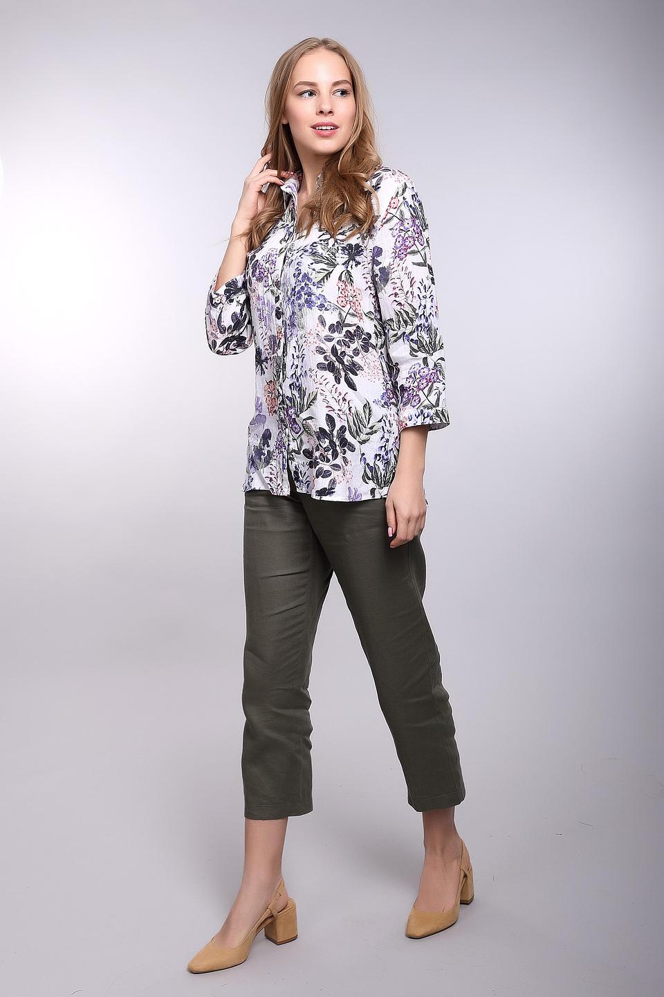 Брюки Gerry Weber хаки с завязками