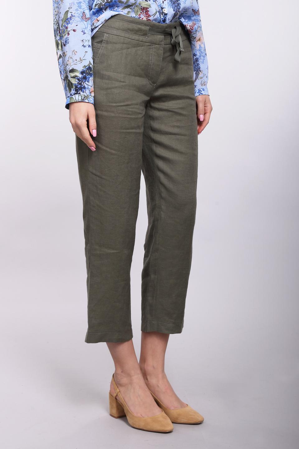 Брюки Gerry Weber хаки с завязками