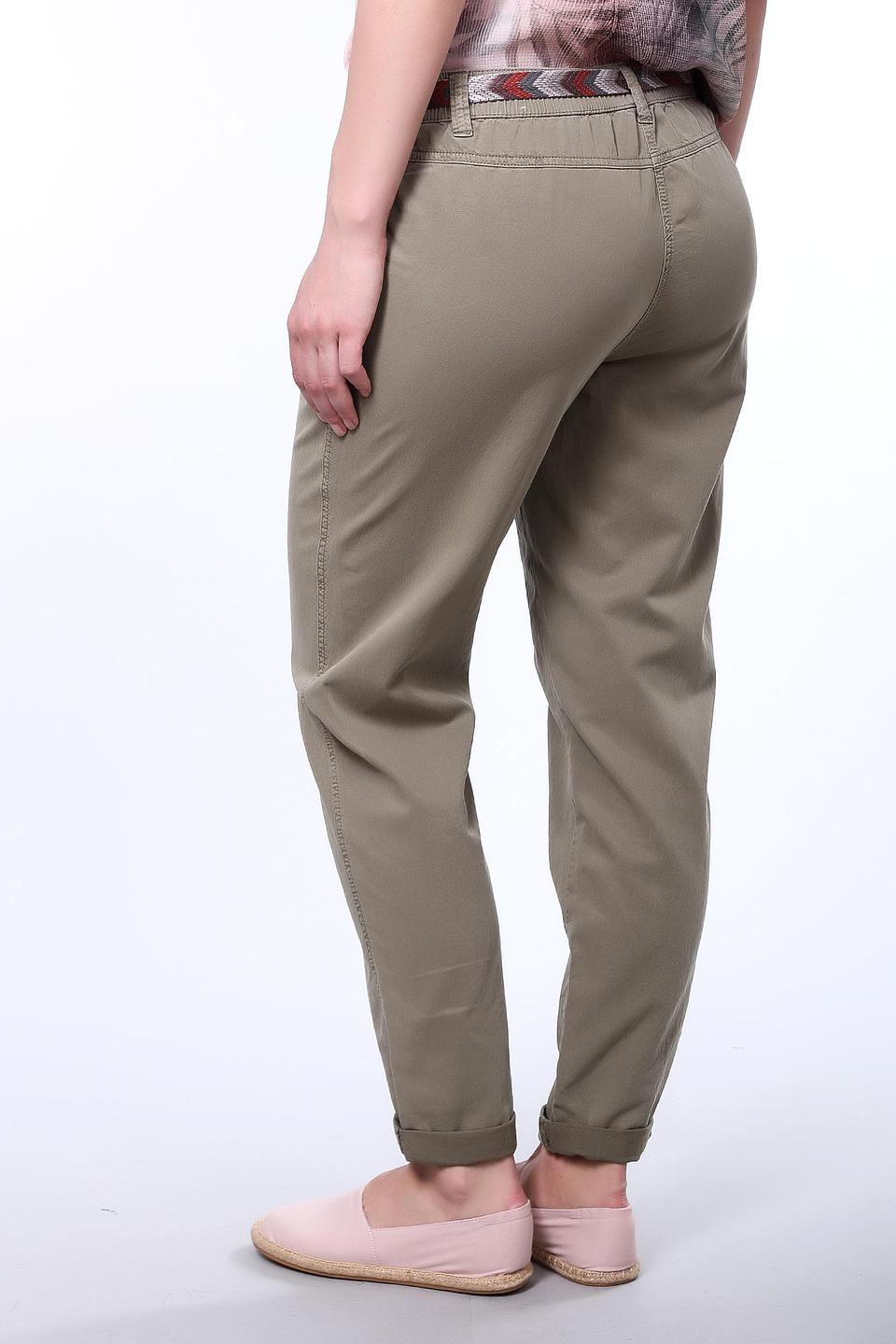 Брюки Taifun хаки с поясом