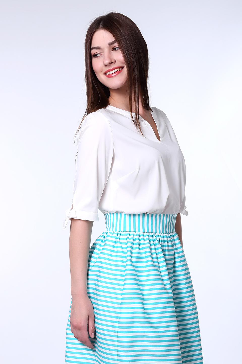 Блуза Comma с рукавами-бантами