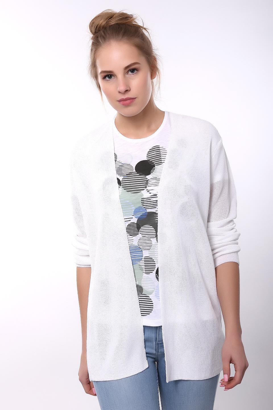 Жакет Gerry Weber белый с принтом