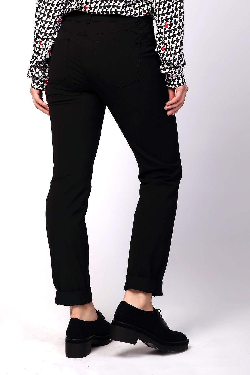 Чёрные брюки Gerry Weber с молниями