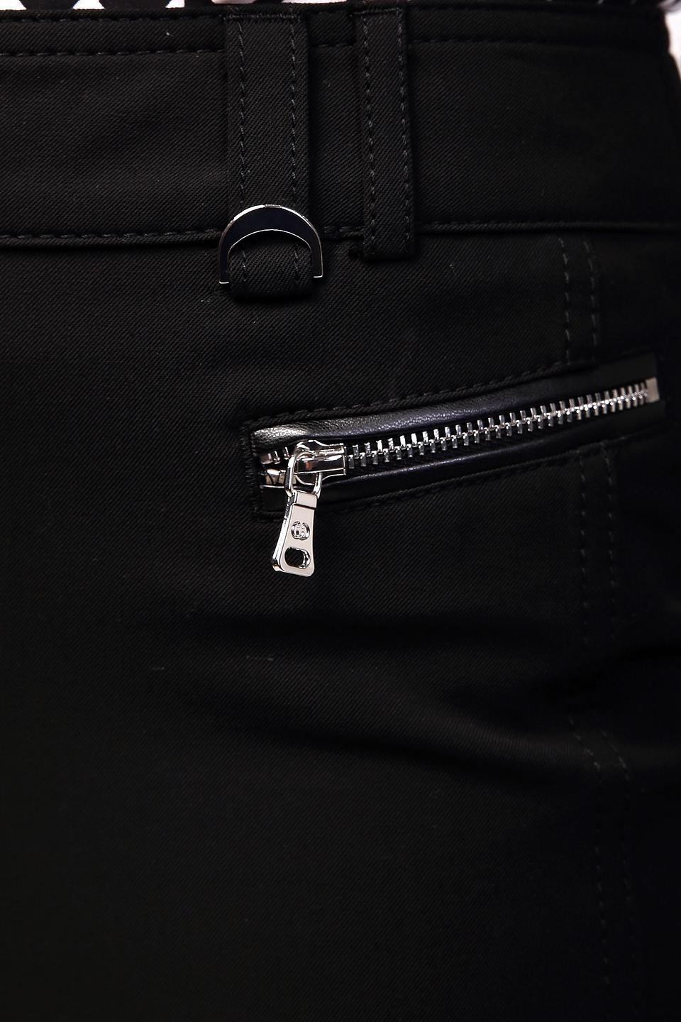 Чёрные брюки Gerry Weber с молниями