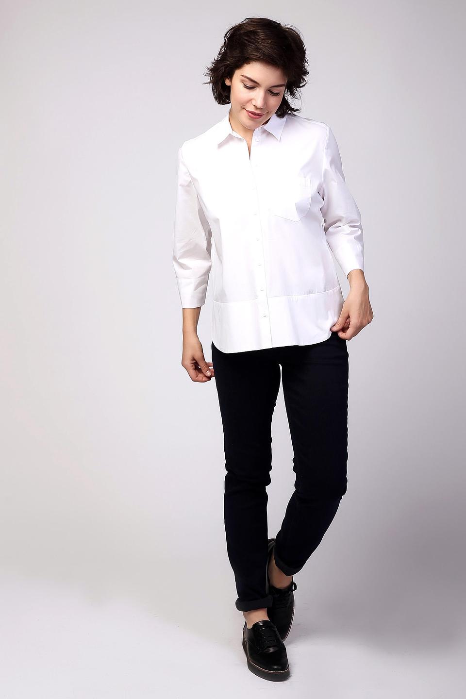 Белая блуза Erfo