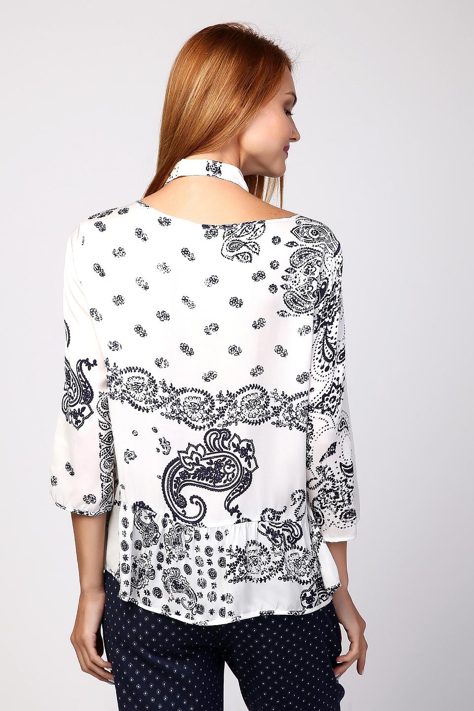 Блуза Penny Black Grey с принтом