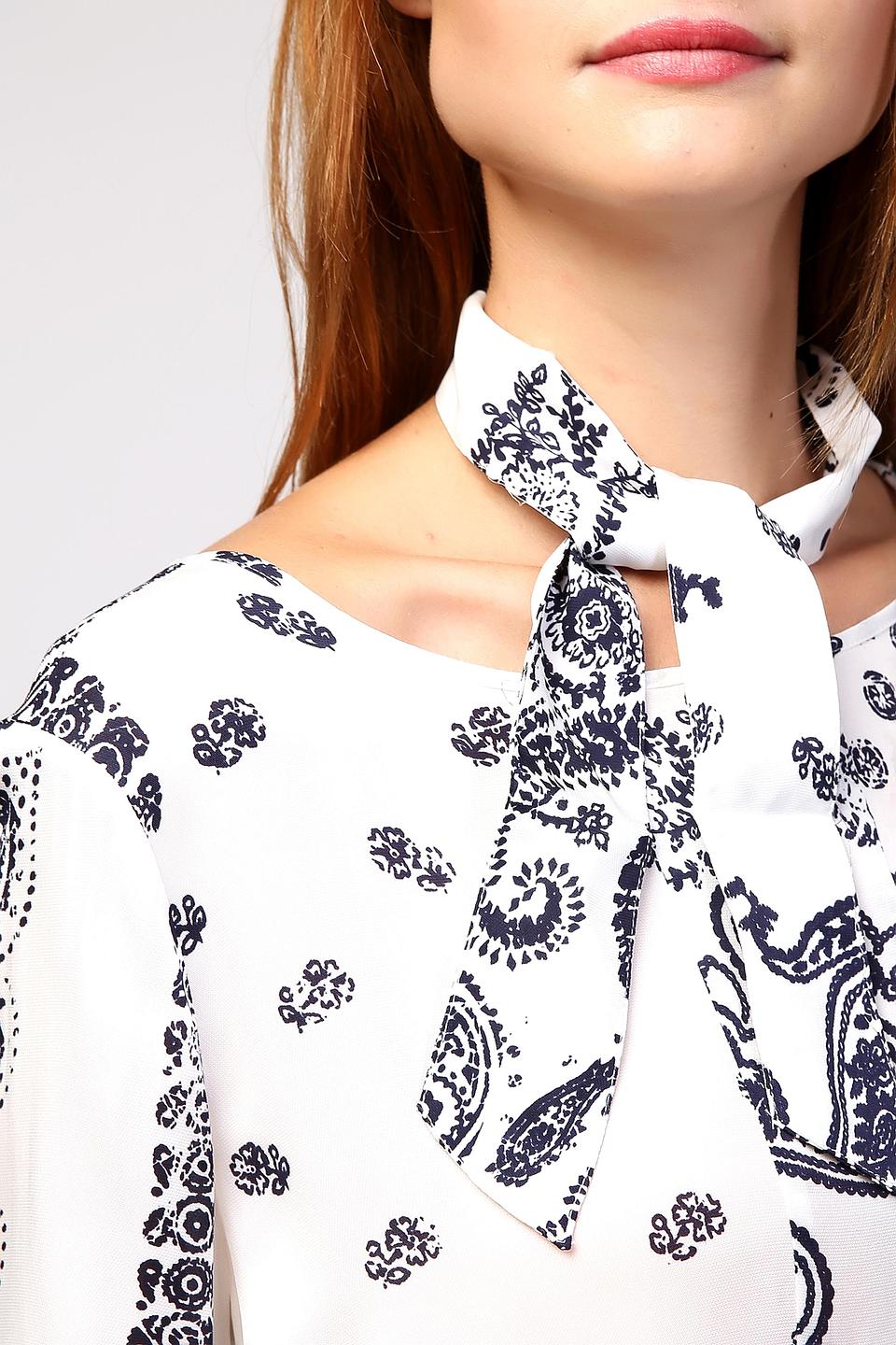 Блуза Penny Black Grey с принтом